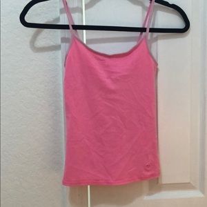 Hot pink tank top